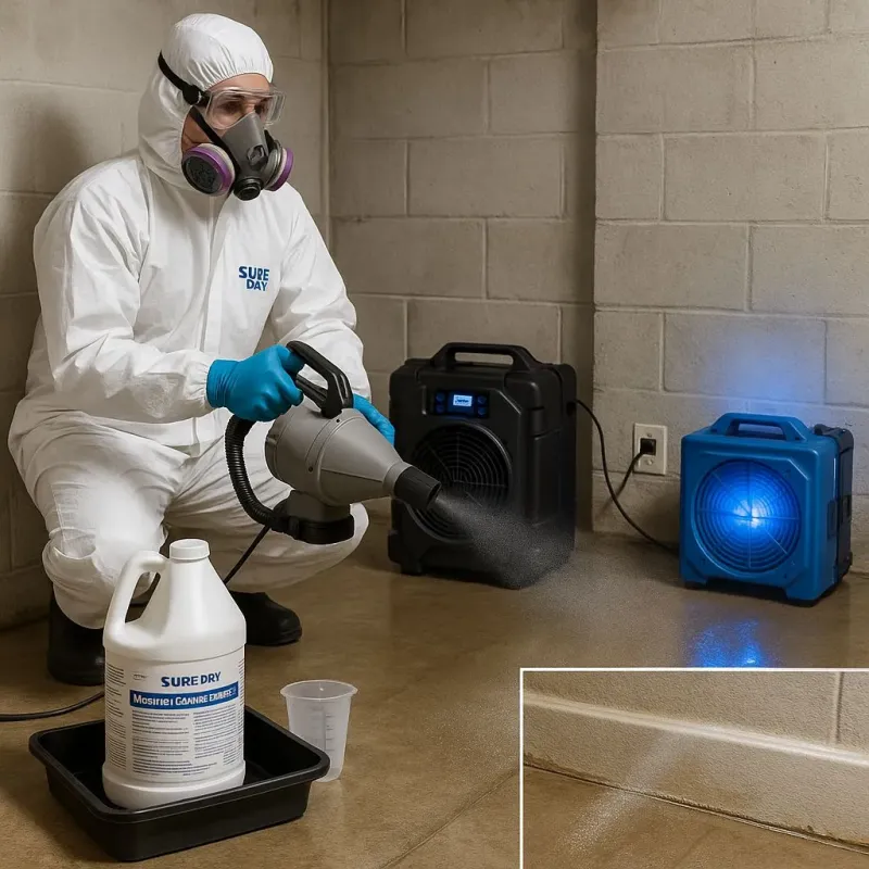 Sanitization and Odor Removal process in Roland, IA