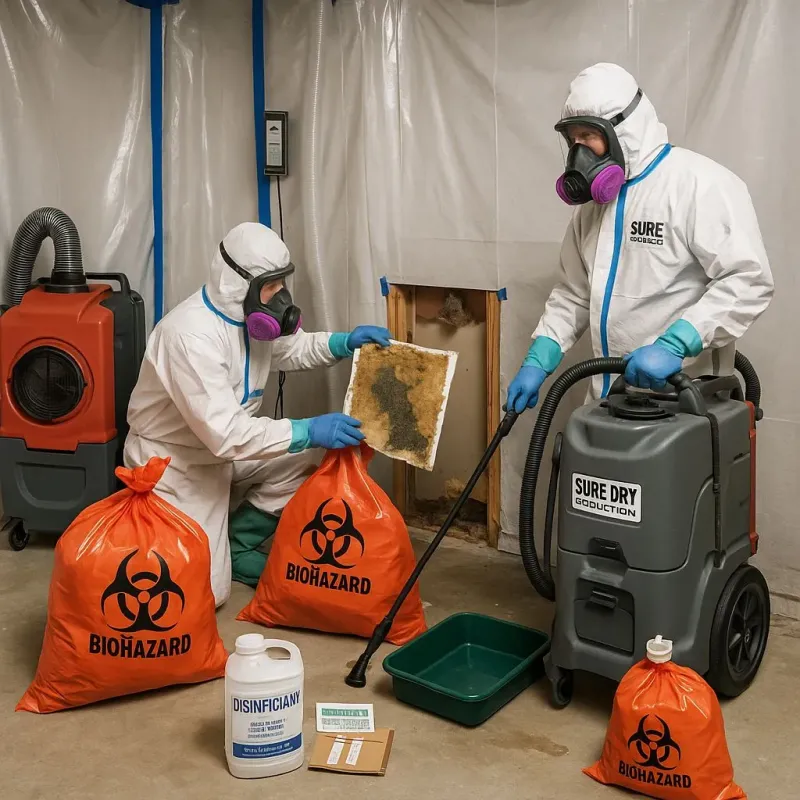 Contaminated Water Handling Protocols process in Roland, IA