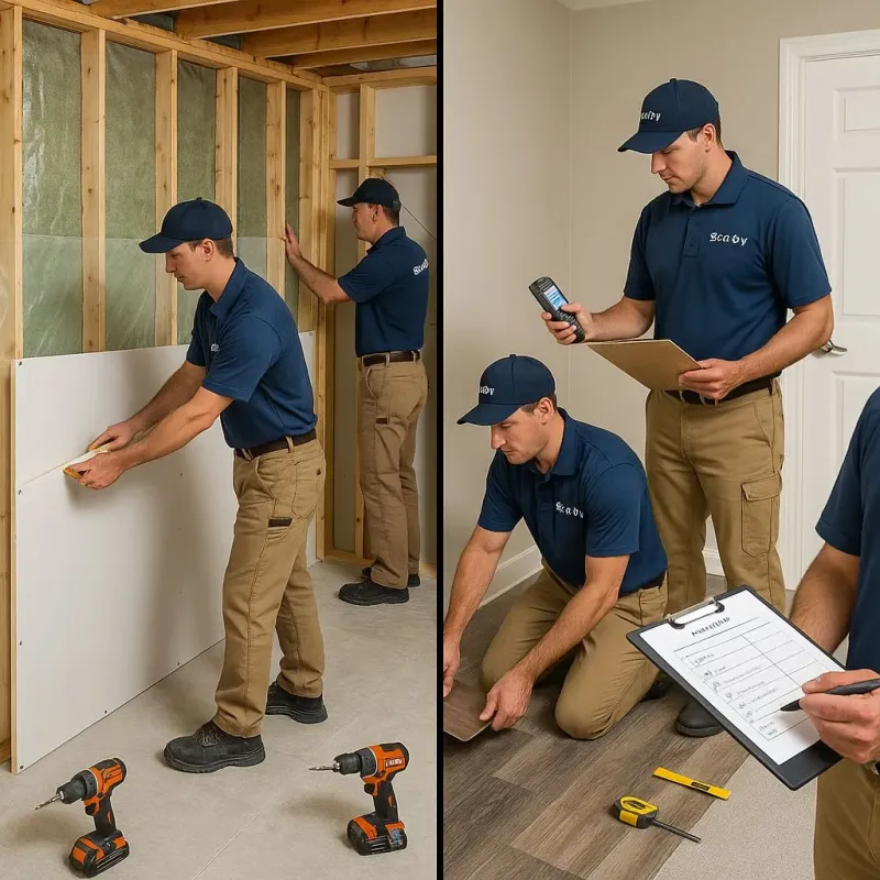 Repairs and Reconstruction process in Roland, IA